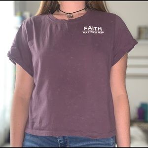 Christian, Matthew 17:20 Bible Quote T-Shirt